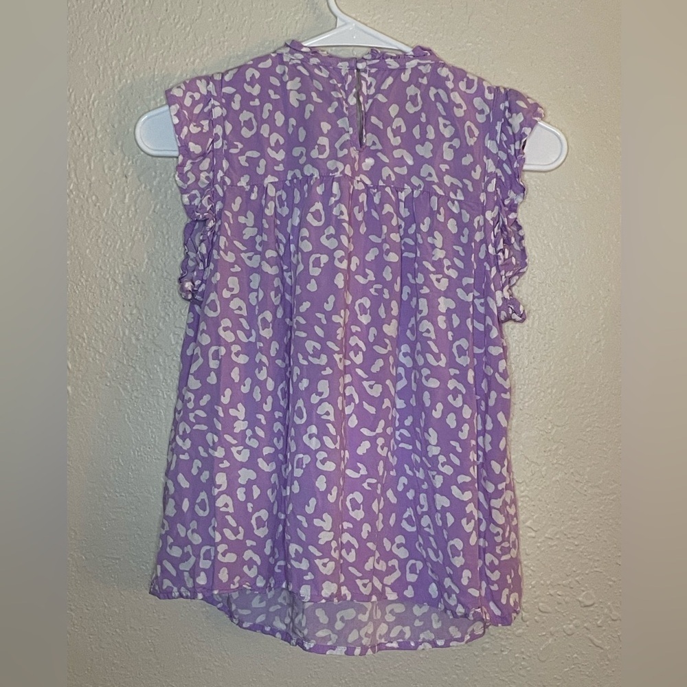 THML Multicolor Embroidered Ruffle Sleeve Blouse - Picture 4 of 7